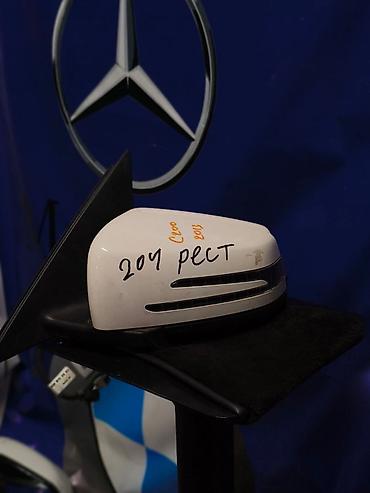 w204: Боковое левое Зеркало Mercedes-Benz Б/у, Оригинал — 1