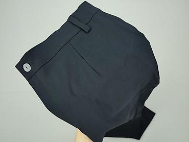 czarne cargo pull and bear: Spodnie materiałowe damskie, rozmiar L — 5