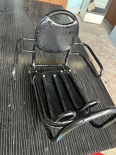 barmaqlıq: Uşaq üçün velosiped oturacağı (metaldan) - Material: qalın metal boru — 2