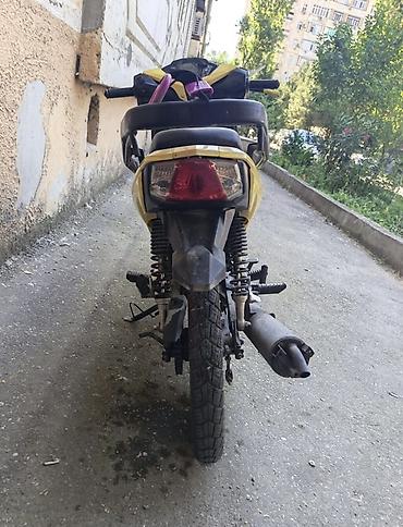 elektrik skuterlər: Moped/scooter – sarı-qara rəngli şəhər modeli Texniki xüsusiyyətlər — 5