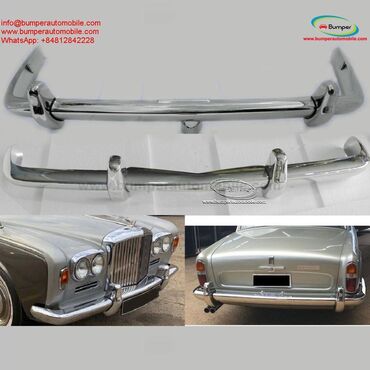 Bentley T1 bumpers (7) by stainless steel A set including: a front
