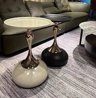 Stolovi: Moderan pomoćni/klub stočić – skulpturalni dizajn - Dizajn: savremena — 8