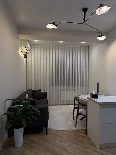 50: 2 комнаты, 50 м², Тунгуч мкр Элитка, 13 этаж, Дизайнерский ремонт — 7