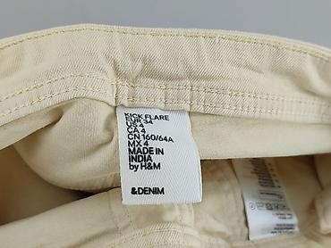zaraz flared jeans: H&M, Spodnie materiałowe damskie, rozmiar XS — 4