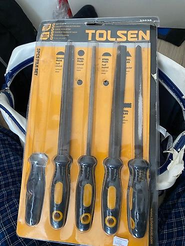 tolsen: Набор напильников Tolsen из четырех предметов предназначен для — 1