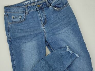 straight blue jeans: Jeans, Beloved, S (EU 36), condition - Very good