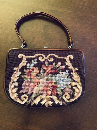 Elegantna torbica, Handmade, Materijal: Pamuk