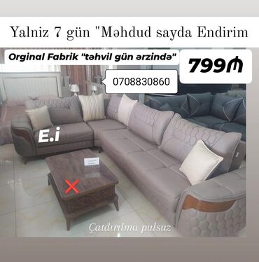 диван для прихожей банкетка в прихожую: Künc divan, Yeni, Şəhərdaxili pulsuz çatdırılma