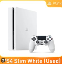прокат ps4: PlayStation 4 Slim, цвет White (белый). ps4