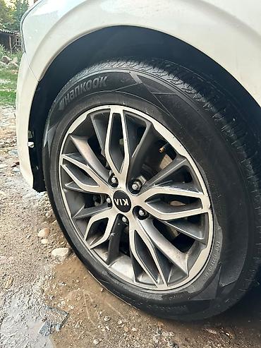 hankook: Продаются диски KIA комплект, 4 лето, 4 зима, зимные резины новые — 5