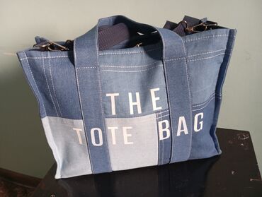 сумка новое: Hand Made, ручная работа джинса, под Бренд. шоппер двусторонний
