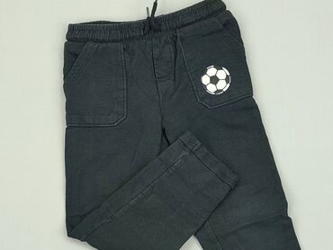 spodnie dresowe dla szczupłego chłopca: Spodnie dresowe, Little kids, 4-5 lat, 110, stan - Zadowalający