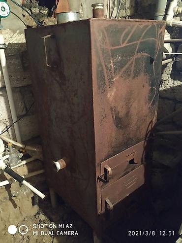 dəmir pec: Su qızdırılması və istilik sistemi üçün nəzərdə tutulmuş metal — 1