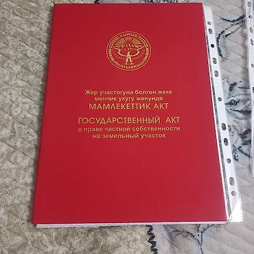 Кыймылсыз мүлк: 10 соток, Бизнес үчүн, Кызыл китеп — 1