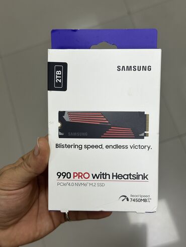 SSD diskləri: Daxili SSD disk Samsung, 2 TB, M.2, Yeni