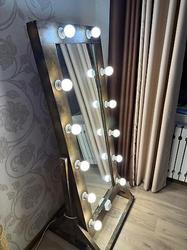 Зеркала: Напольное гримерное зеркало с подсветкой - Формат: полноразмерное — 7