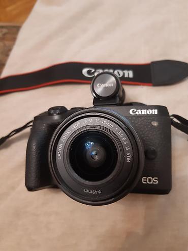 34Mp-фото, 4K-видео, Canon EOS M6МarkII с комплектным зум-объективом