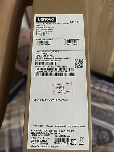 windows surface: Lenovo V15 G4 AMN (Business Black) Ключевые характеристики: - — 2