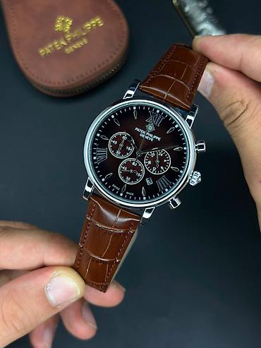pol sapaski: Yeni, Qol saatı, Patek Phillipe, rəng - Qəhvəyi — 9