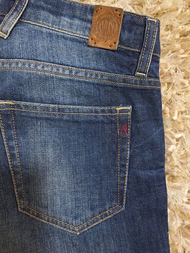 Farmerke: Original REPLAY farmerke – tamno plavi denim sa prijatnim izbledelim — 7