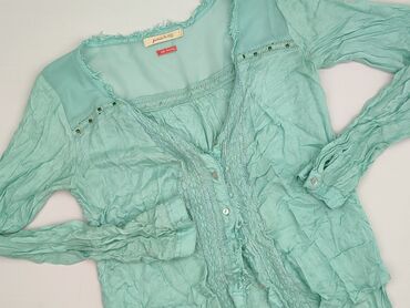 bluzki bawełniane damskie allegro: Women's blouse, Bershka, size S (EU 36)