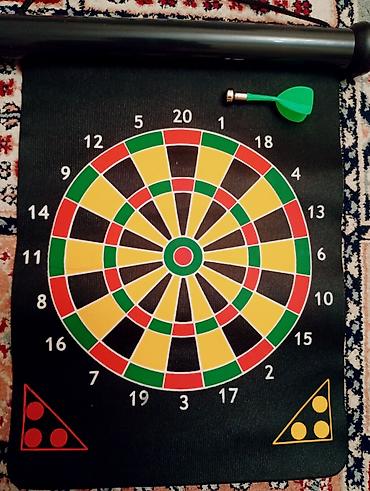 Rulo tipli maqnitli dart taxtası dəsti - İkiüzlü rulo taxta lalafo.az -da Rulo tipli maqnitli dart taxtası dəsti - İkiüzlü rulo taxta