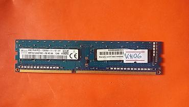 RAM Memorije: SK hynix 4GB DDR3 1600 MHz odlicna - Kapacitet: 4 GB - Tip — 1