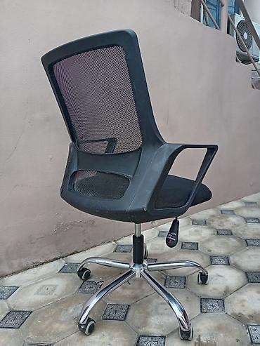 Ofis və oyun kresloları: İşlənmiş, Təkərli, Qolları tənzimlənir, Parça — 9