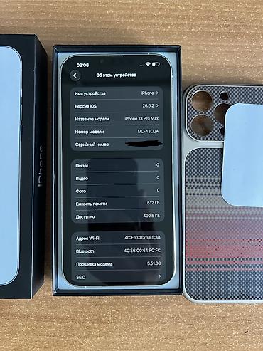 iphon xs max: IPhone 13 Pro Max 512 ГБ, цвет Silver (серебристый), состояние — 4