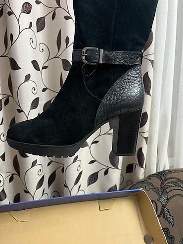 Сапоги: Сапоги, 41, Новый, цвет - Черный, Самовывоз — 3