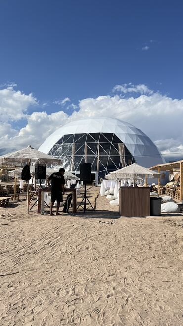 Иссык-Куль 2025: Коттедж, Коттедж, Кыргызское взморье ЦО Кыргызское взморье, Бостери, Детская площадка, Парковка, стоянка, Охраняемая территория — 15