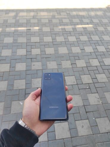 sq telefon: Samsung Note 10, 128 GB, rəng - Qara, Düyməli, Barmaq izi