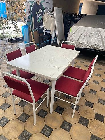 Стулья для кухни: Продаю новые железные стуля. Металическая стуля. Темир стулдар — 11