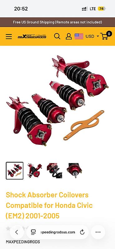 afdomobil: Orginal Full tap coilover 3 ay islenib.Ozum getizdirmisem. Herseyi — 4