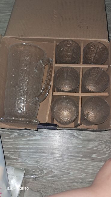 Digər dəstlər və servizlər: Şüşə qablar və stəkanlar dəsti - Dondurma/kokteyl üçün şüşə qablardan — 29