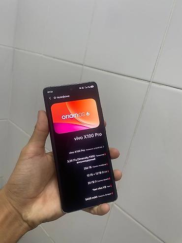tech: Vivo X100 Ultra, Б/у, 256 ГБ, цвет - Черный, 2 SIM, eSIM — 3
