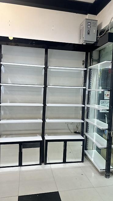 Оборудование для магазинов: Mağaza üçün vitrin rəfləri və alt şkaflı vitrin sistemləri - Dizayn — 2