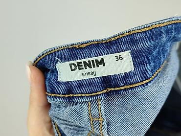 spódnice jeans mini: Sinsay, Spódnica damska, rozmiar S — 4