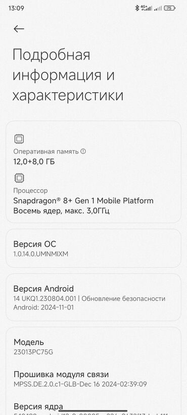 Poco: Poco F5 Pro, Б/у, 256 ГБ, 2 SIM, eSIM