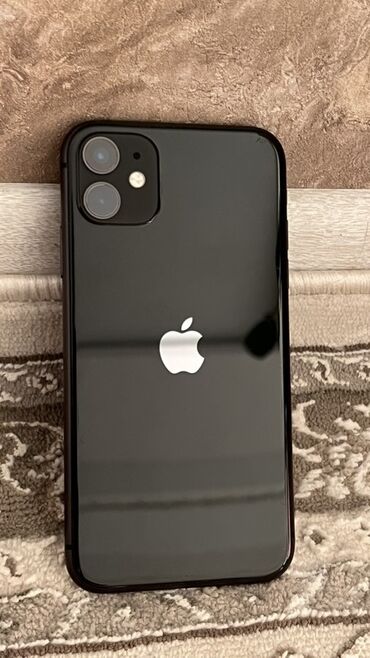 продам айфон 11: IPhone 11, Б/у, 64 ГБ, Черный, 88 %