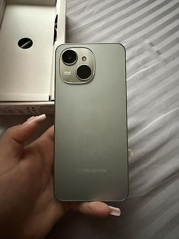 a50 128: Tecno Spark 30C, 128 GB, rəng - Boz, Sensor — 2