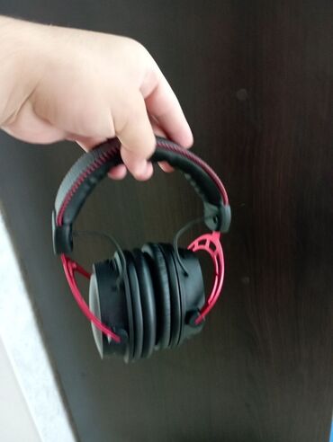 Наушники: Накладные, HyperX, Б/у, Беспроводные (Bluetooth), Геймерские