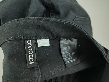 czarne spodnie cargo stradivarius: H&M Divided, Spodnie cargo damskie, rozmiar S — 5