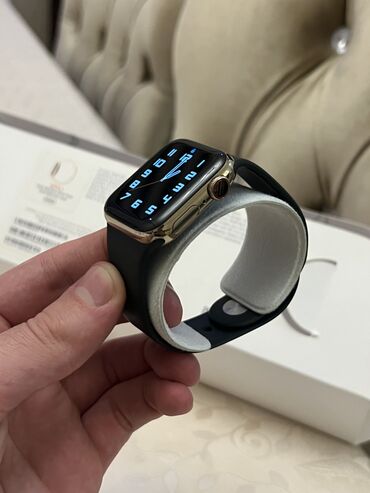 беспроводные наушники apple баку: Apple Watch Stainless Steel GOLD ! Series 6 / 40mm generation. GPS