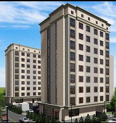 flat osh: 2 комнаты, 65 м², Пишпек Элитка, 6 этаж, ПСО (под самоотделку) — 1