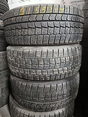 Шины 215 / 50 / R 17, Зима, Б/у, Комплект, Легковые, Япония, Dunlop at lalafo.kg Шины 215 / 50 / R 17, Зима, Б/у, Комплект, Легковые, Япония, Dunlop