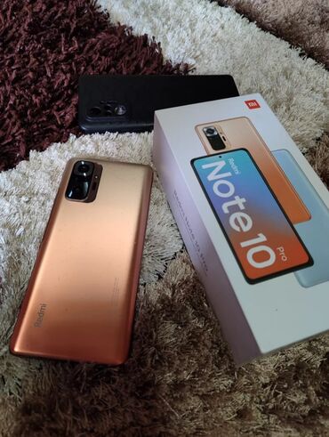 xiaomi redmi note 8 бу: Xiaomi Redmi Note 10 Pro, 128 ГБ, цвет - Оранжевый, 
 Гарантия, Сенсорный, Отпечаток пальца