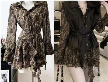 Пуховики и зимние куртки: Трендовый утеплённый зимний пуховик с акцентной отделкой — тепло — 14