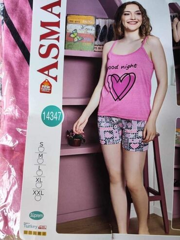 Pidžame: Pamučna pidzama/bebi Dol
4kompleta 1800din (sj)
m l xl 
Mozda neka S — 11