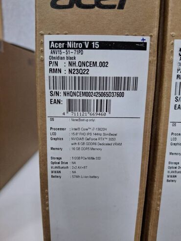 Acer: Yeni Acer Nitro, 15.6 ", Intel Core i7, 1 TB, Ünvandan götürmə, Pulsuz çatdırılma, Ödənişli çatdırılma -da lalafo.az — 13 Acer: Yeni Acer Nitro, 15.6 ", Intel Core i7, 1 TB, Ünvandan götürmə, Pulsuz çatdırılma, Ödənişli çatdırılma — 13